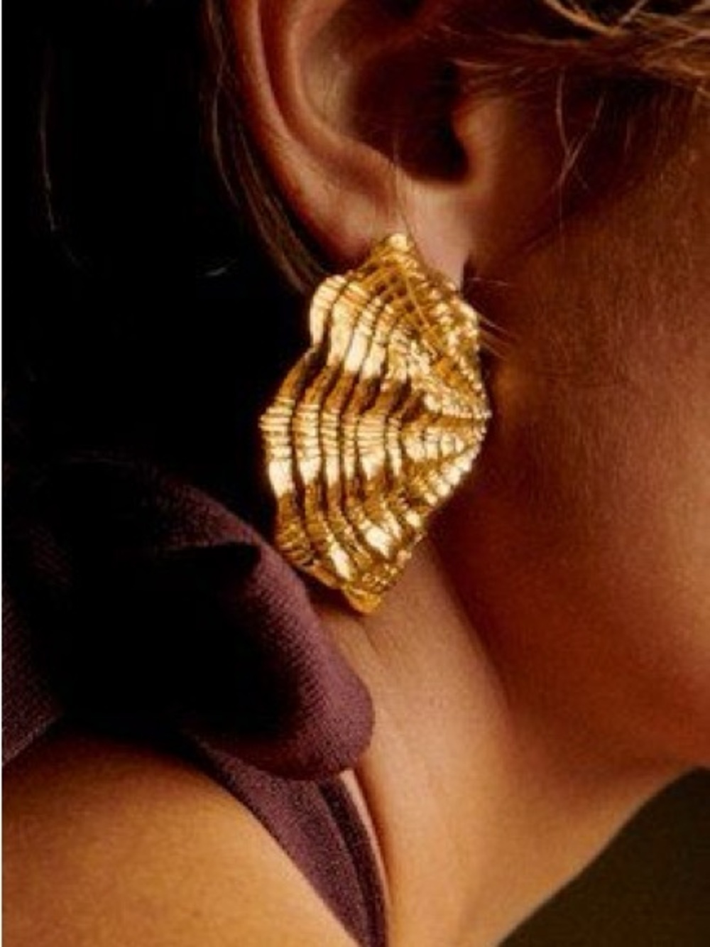 Sezane Shell Earrings